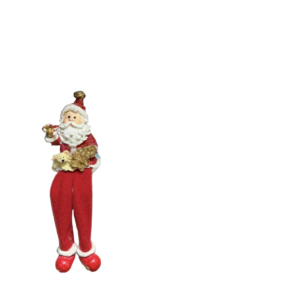 Red 3" Stanta Christmas Shelf Sitter 35917