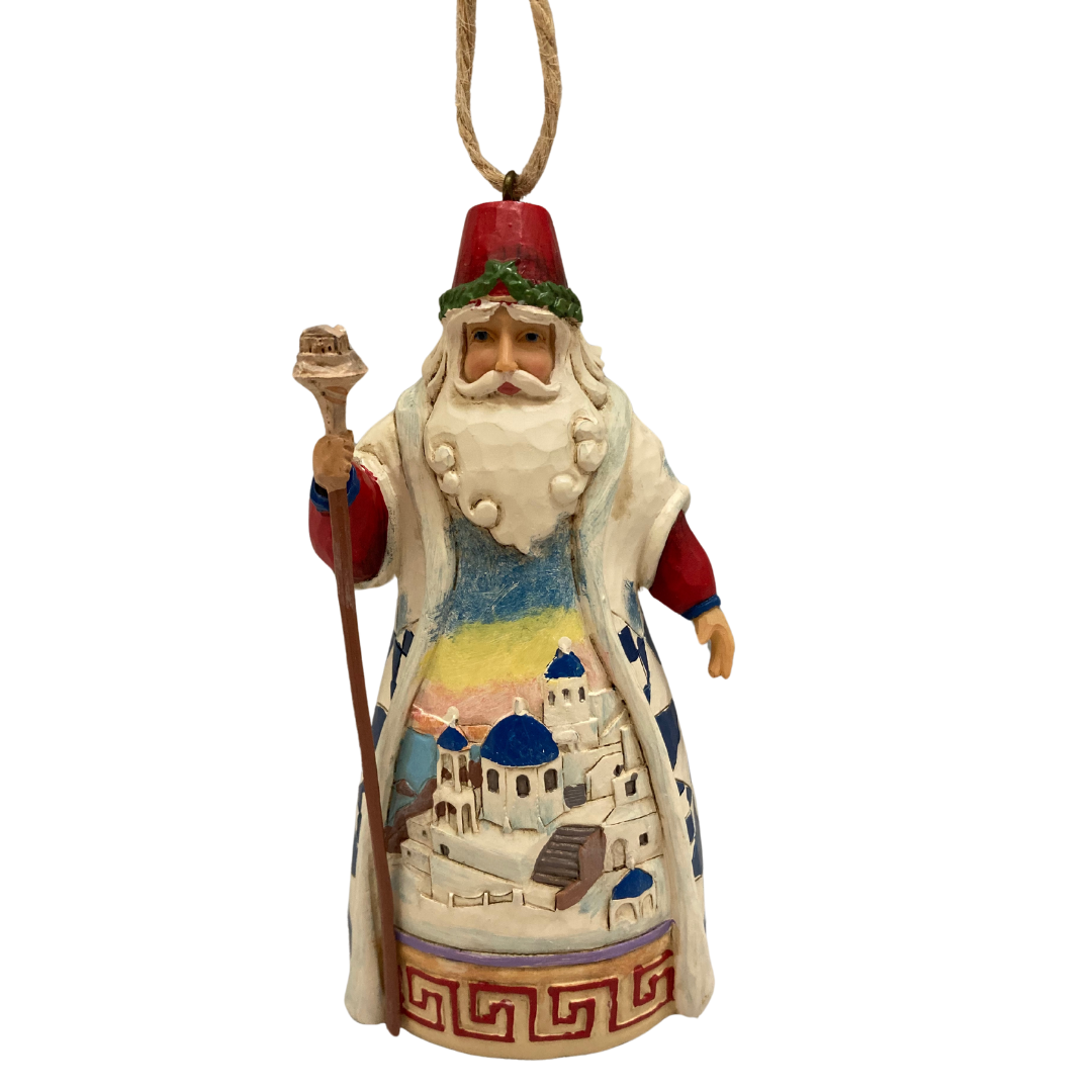 HWC Hanging National Santa (Greece) 22661