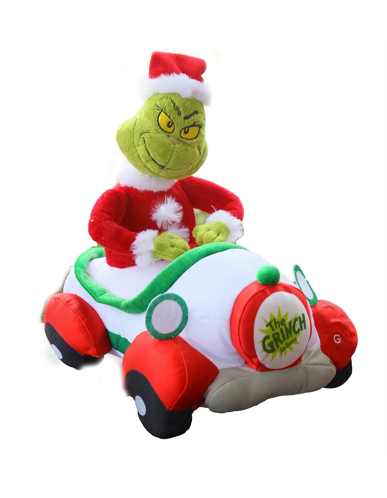 Grinch Seussian Car Bump & Go 37688