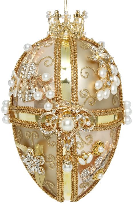 Mark Roberts Faberge Jewel Egg Ornament, Multi 41563
