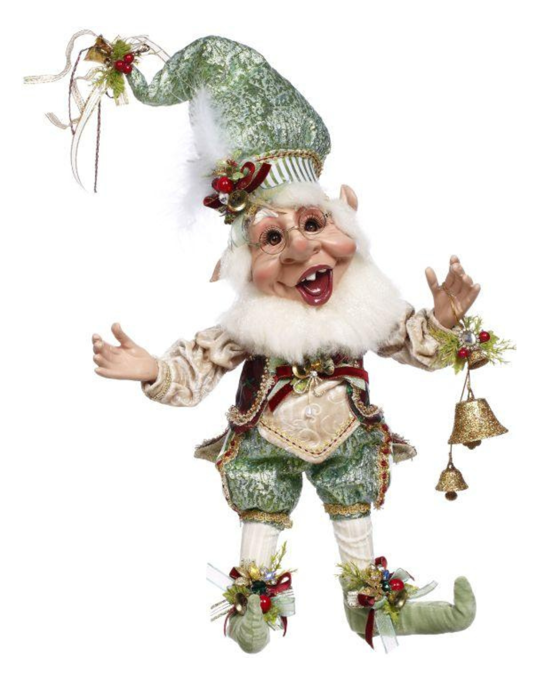 Mark Roberts Bell Ringer Elf Medium 19" 42039