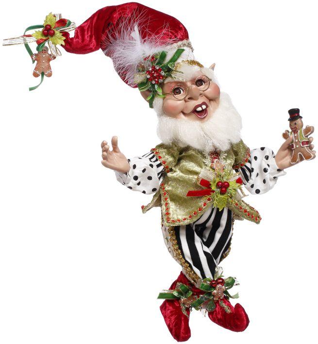 Mark Roberts Gingerbread Cookie Elf, Medium - 18.5 Inches 42051