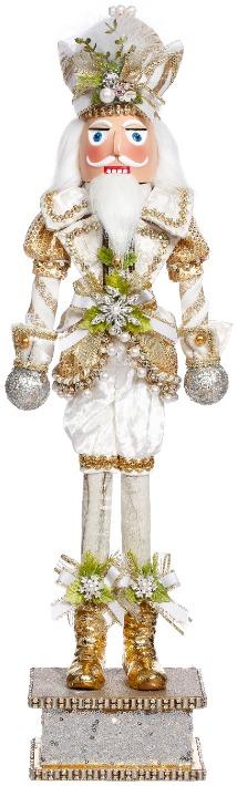 Mark Roberts White Christmas Nutcracker, Small - 23.5 Inches 42077