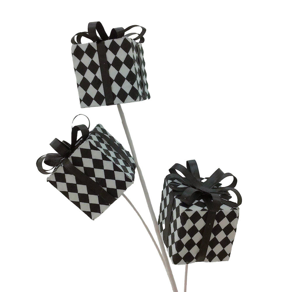 Black Harlequin Glift Spray 70cm 40639