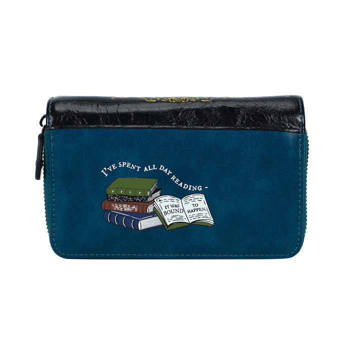 Vendula London Between the Covers Bookbinders Medium Ziparound Wallet 31536