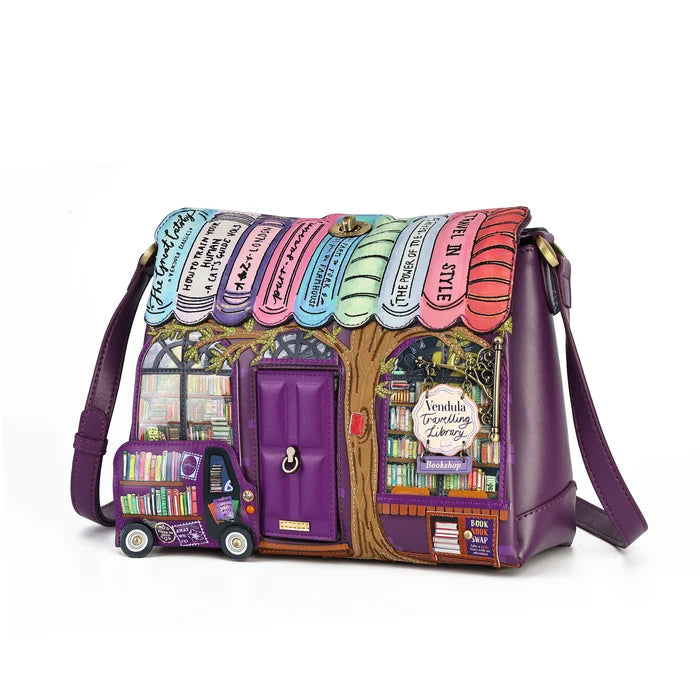 Vendula London Travelling Library Bookshop - Alice Bag 42633