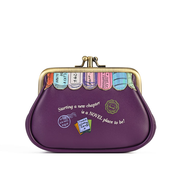PRE-ORDER Vendula London - The Vendula Travelling Library Bookshop - Clipper Coin Purse 37980