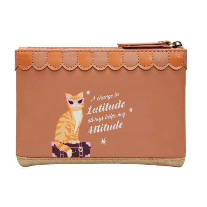 PRE-ORDER Vendula London Voyage Travel Shop Zipper Coin Purse 37979