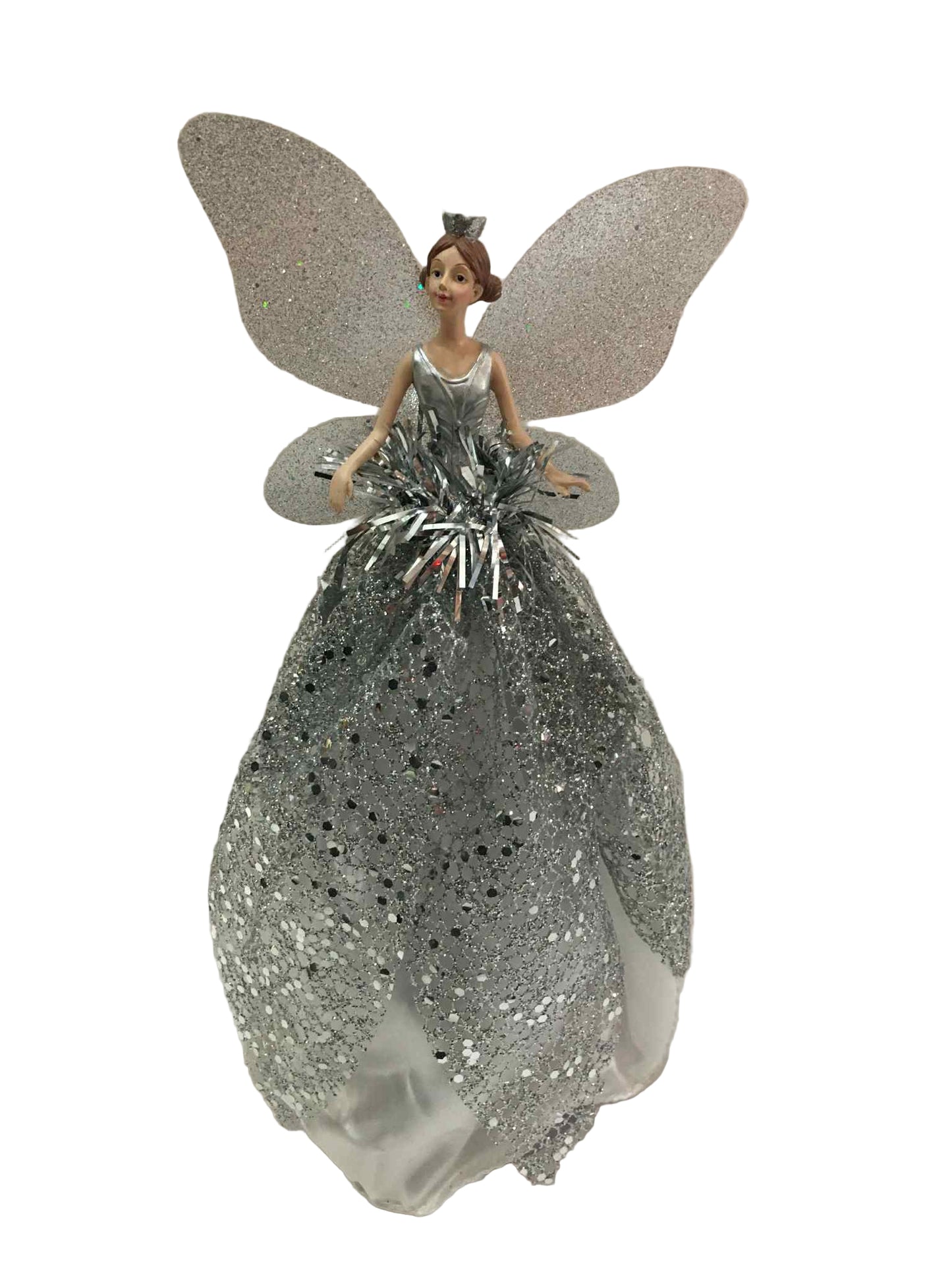 Silver Fairy Tree Topper 38168
