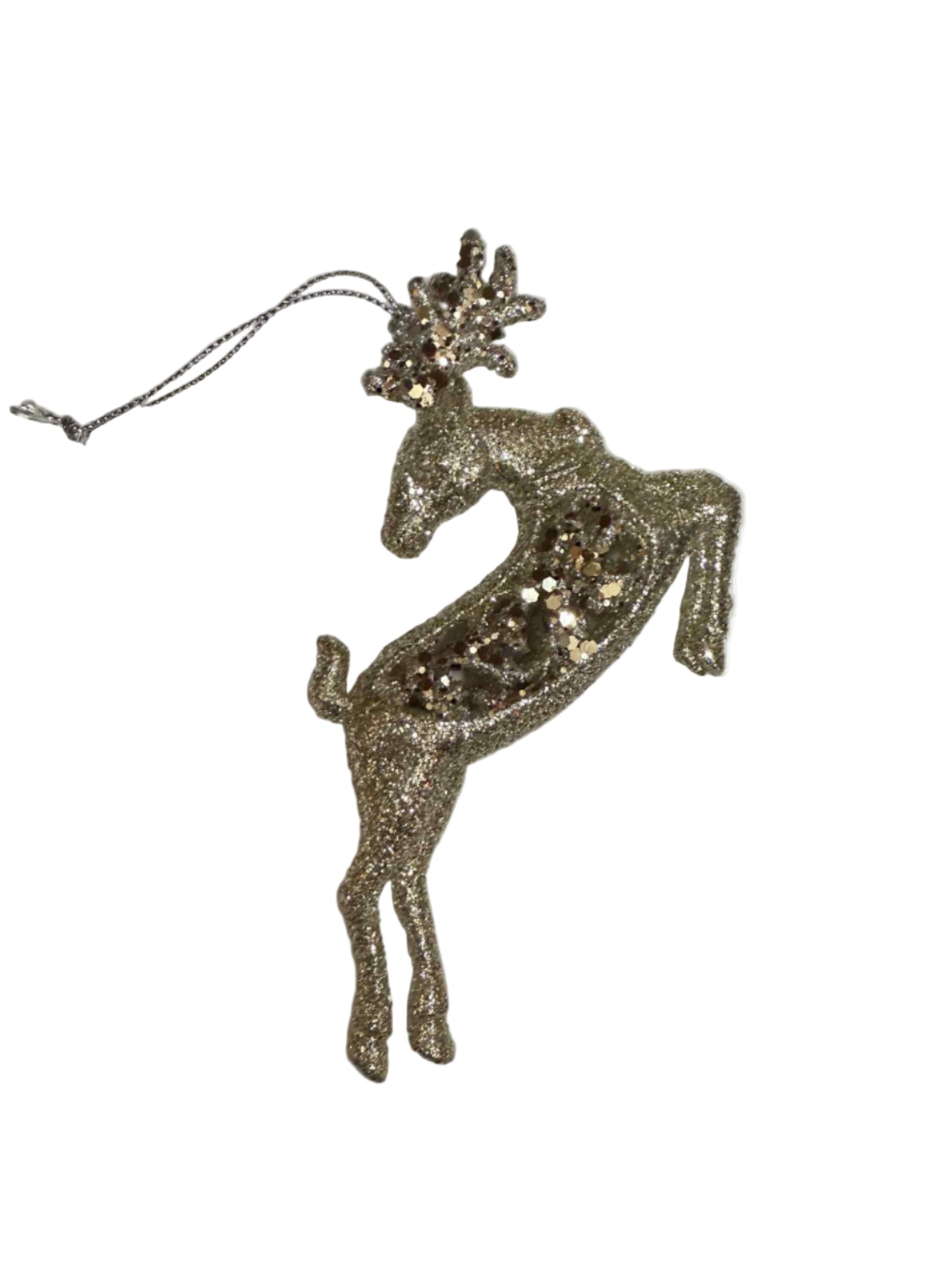 Silver Deer Ornament 39729