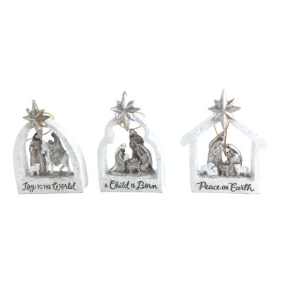 Nativity Hanging Ornament 40945c