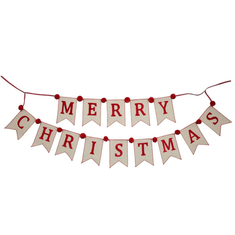 Red Merry Christmas Bunting 41314