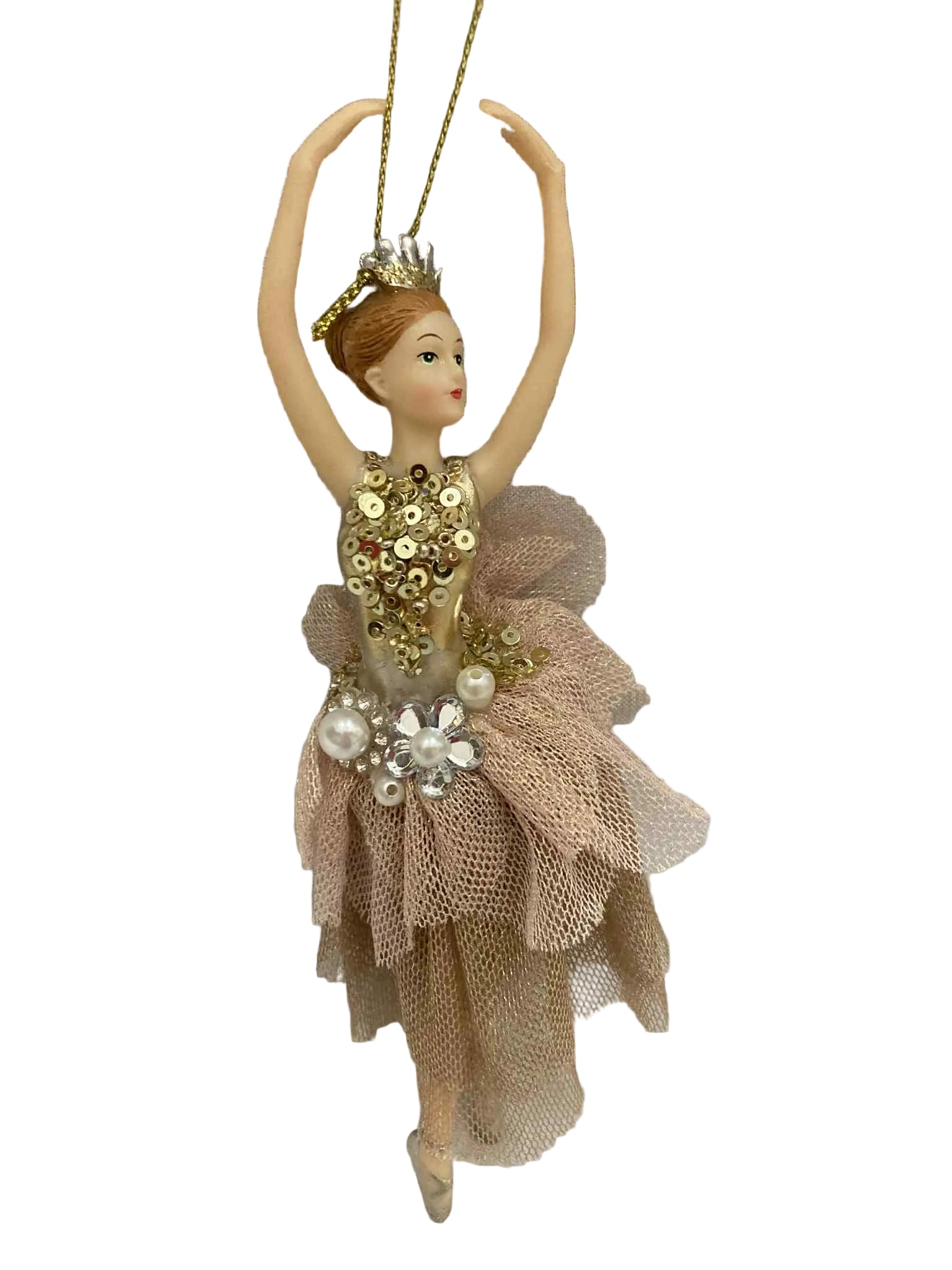 Ballerina Hanging Ornament G 34823
