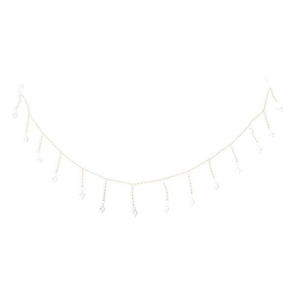 Champagne and Rhinestone Garland 37597