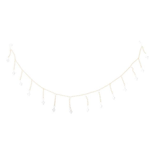 Champagne and Rhinestone Garland 37597