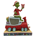 Grinch on Train (Green and Red) 36386