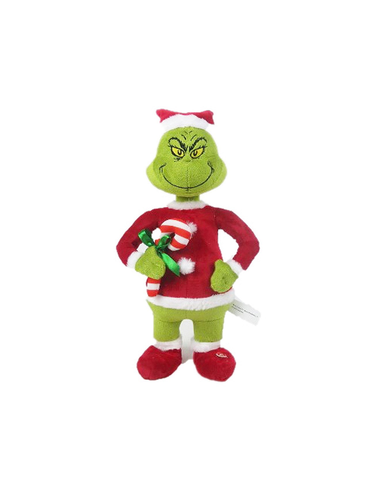 Happy Shuffle Grinch w Candy Cane 36873