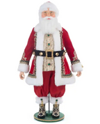 Katherine's Collection Saint Nicholas North Doll in Red 80cm 37130