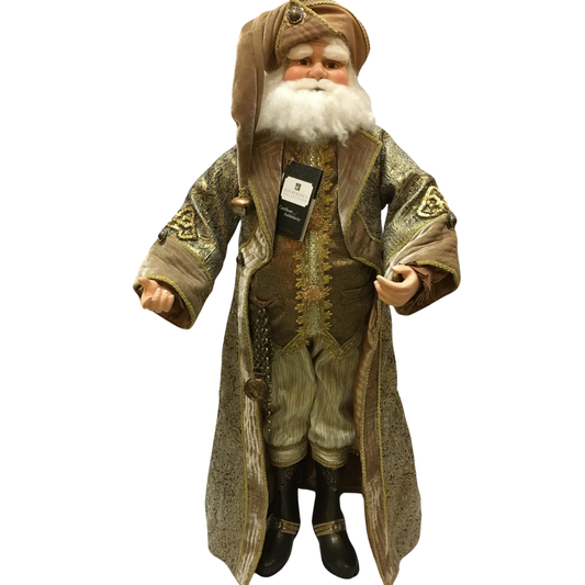 Katherine's Collection 36" Gold Santa 31368