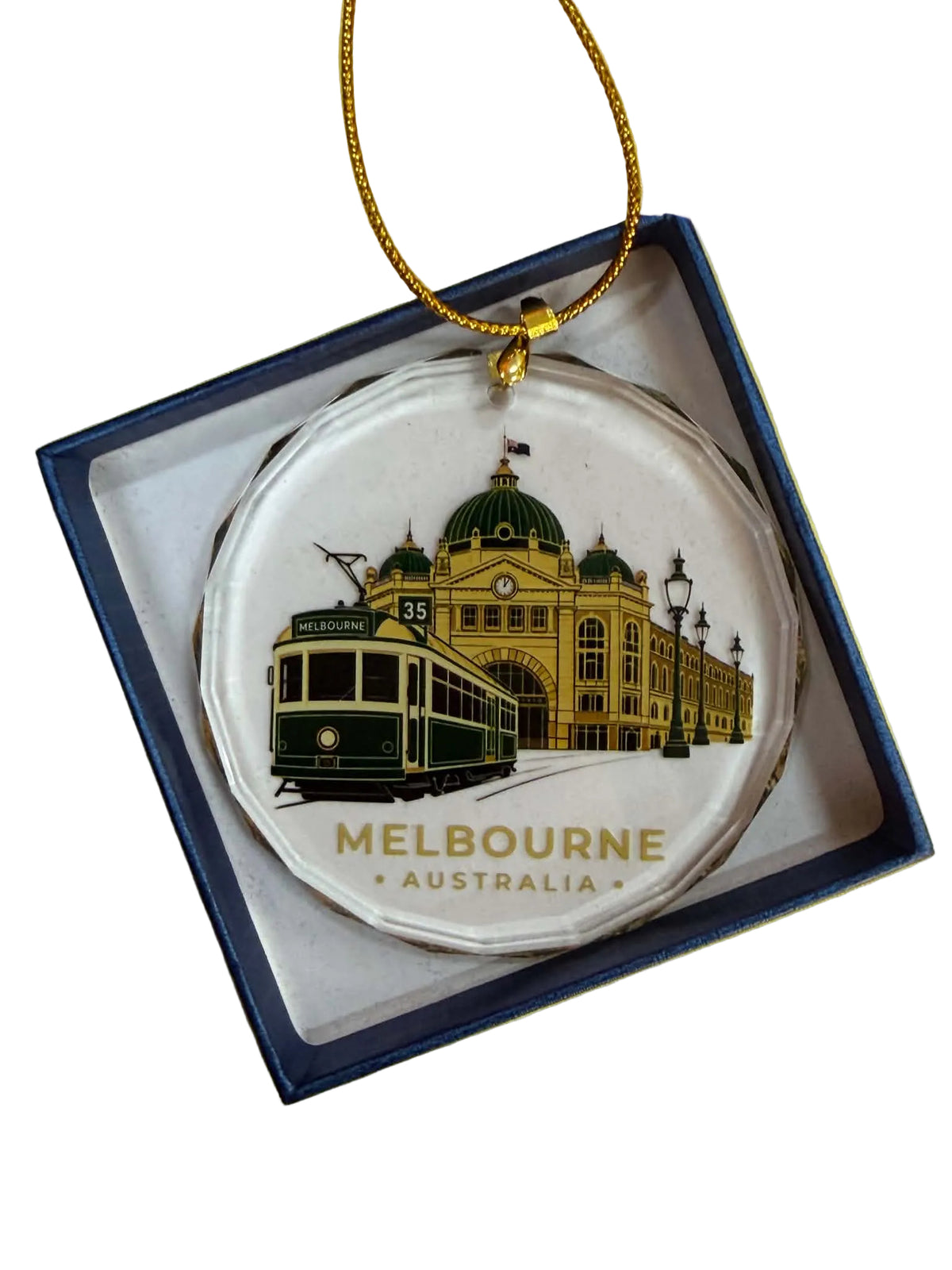 Melbourne Glass Tree Ornament 42705