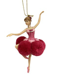 Red Ballerina Hanging Ornament C 34823