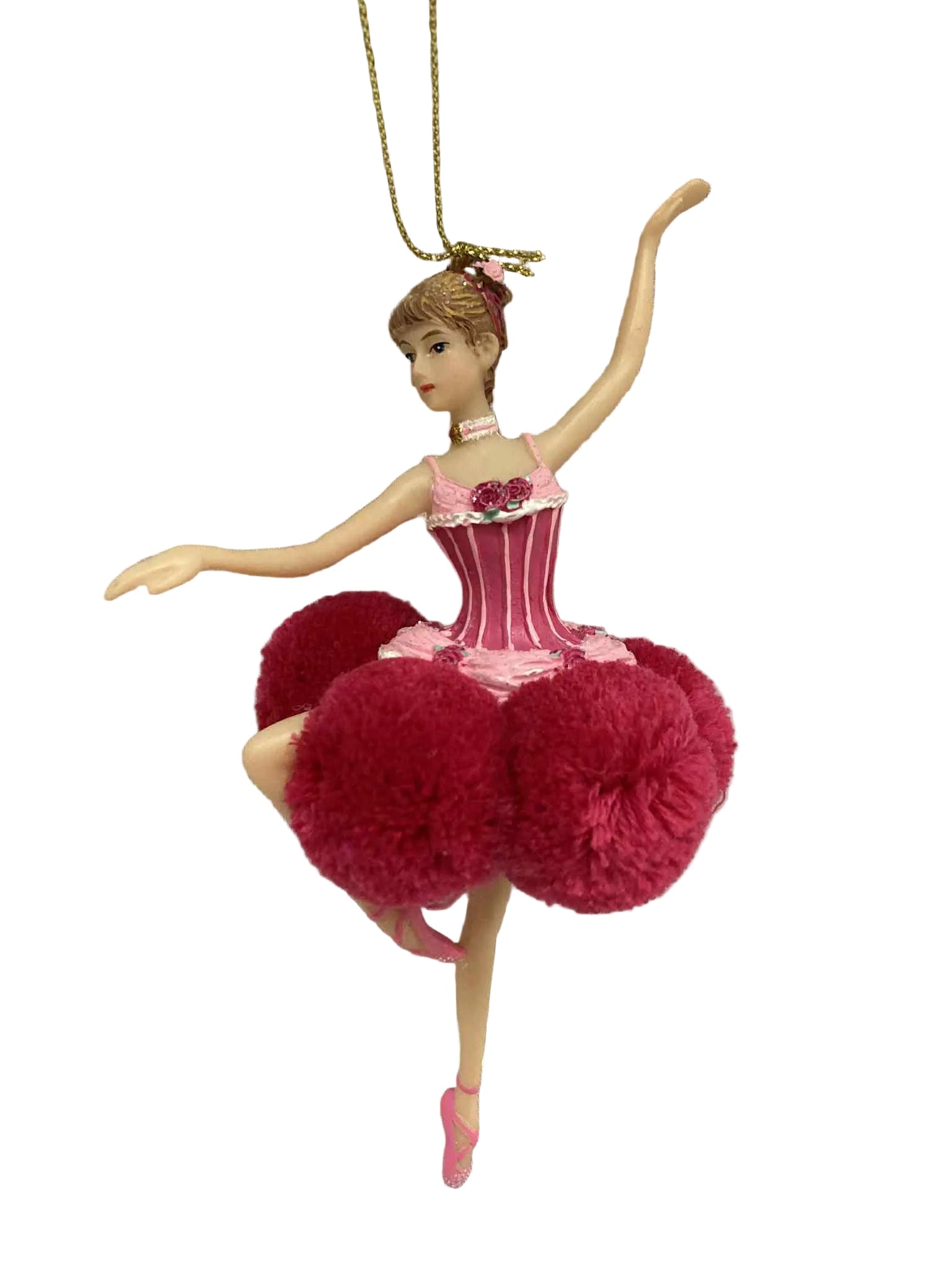 Ballerina Hanging Ornament C 34823