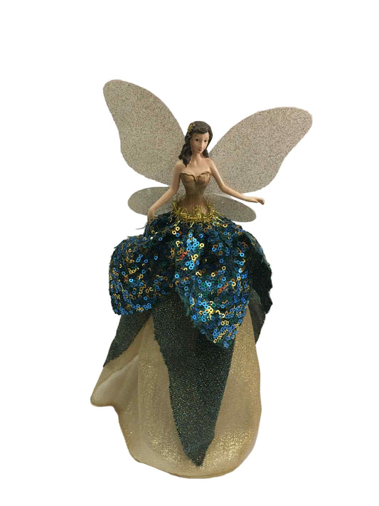 Blue & Gold Fairy Tree Topper 38168