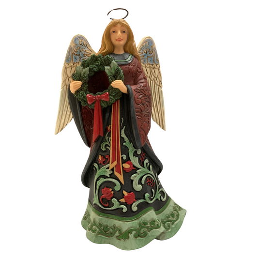 HWC Angel with Wreath 37293