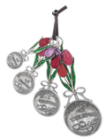 Tamboril Measuring Spoons Totally Tulips Set of 4 24384