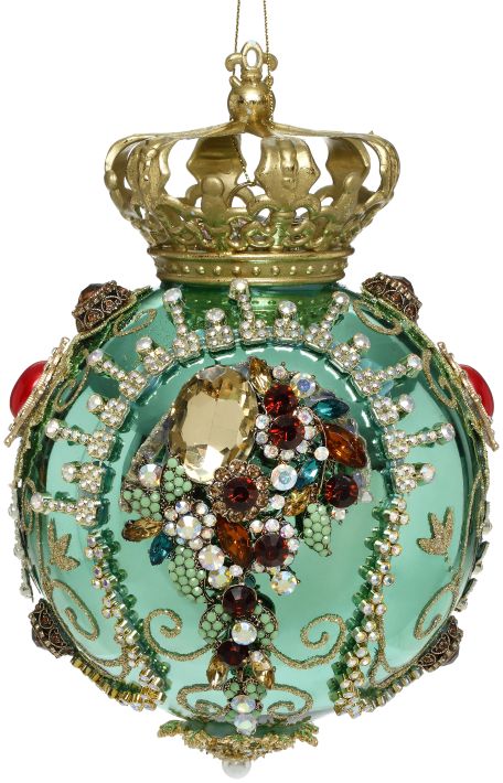 Mark Roberts Crown Jewels Ornament, Turquoise 41543