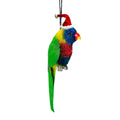 Lorikeet (Green, Blue, Red) - Australian Christmas Hanging Ornament 12656