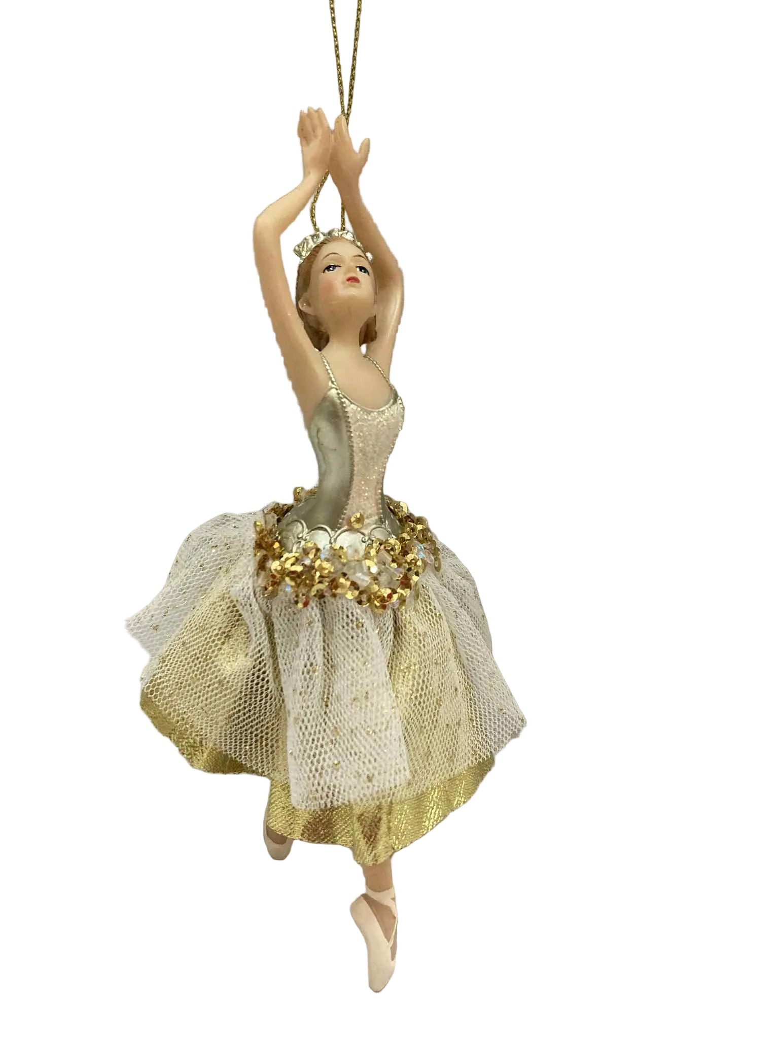 Ballerina Hanging Ornament D 34823
