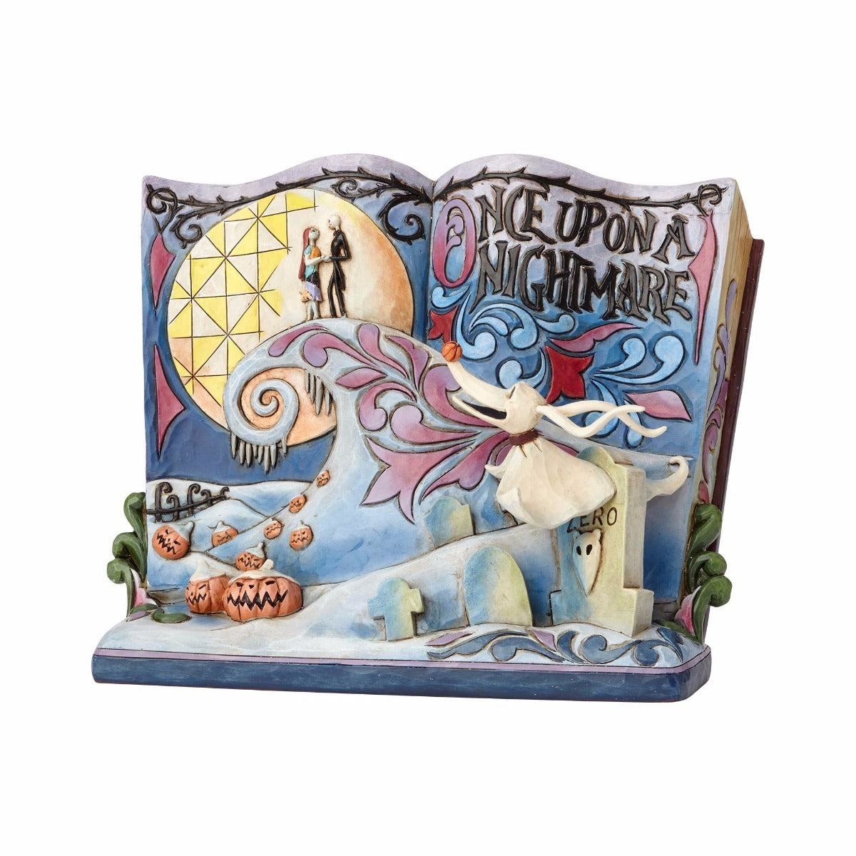 Jim Shore Disney Traditions Nightmare Before Christmas Storybook  - Once Upon A Nightmare 31776