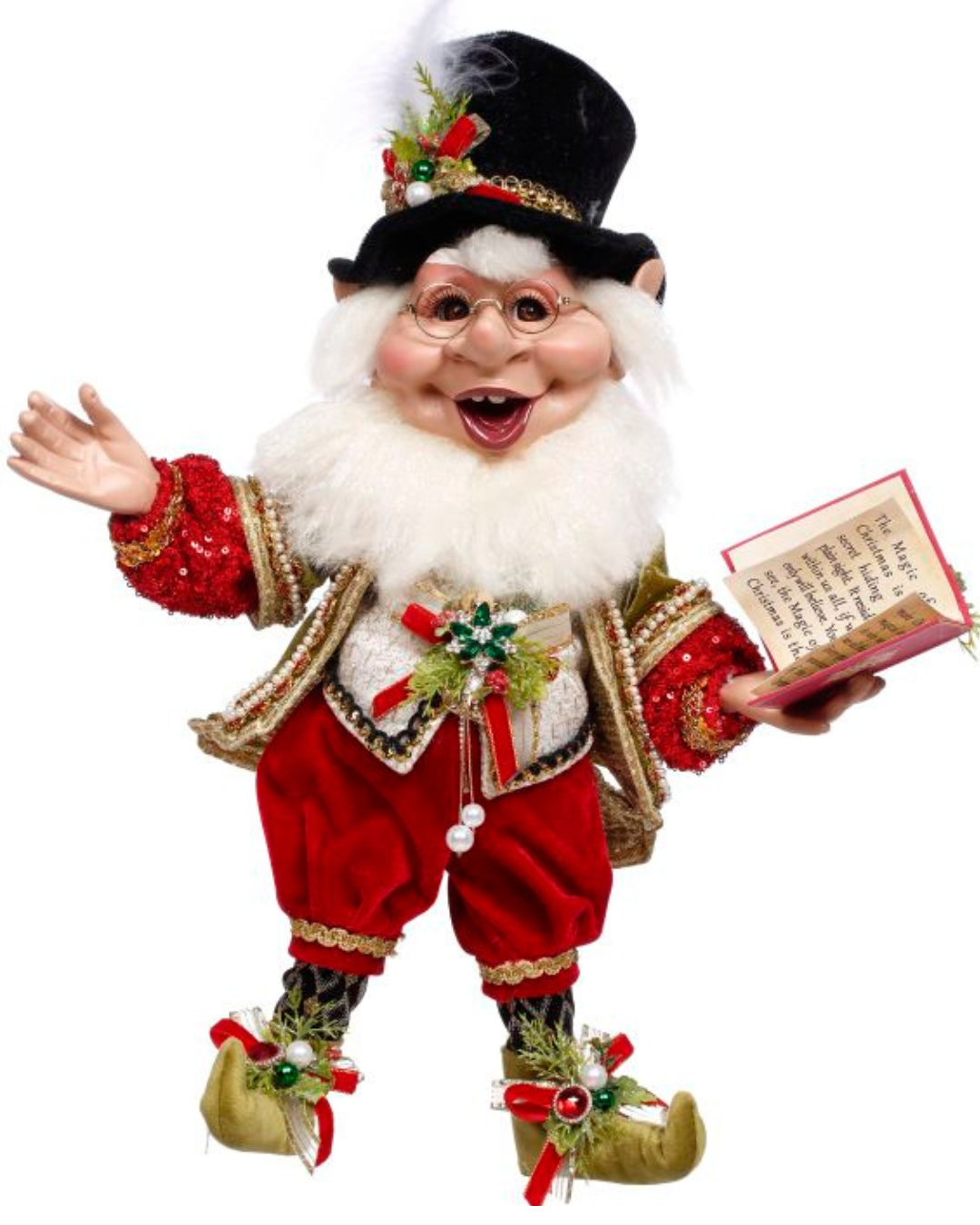 Mark Roberts Christmas Carol Elf, Medium - 20 Inches 42041