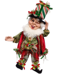 Mark Roberts Christmas Present Elf, Medium (Red and Green)  - 21.5 Inches 42043