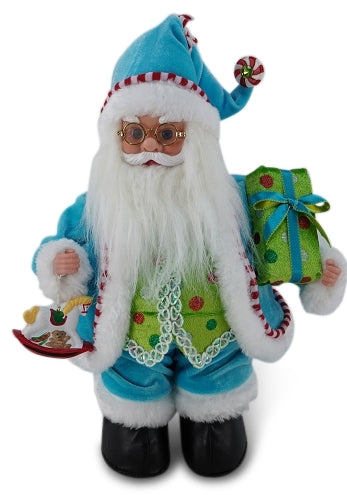 Blue Santa 40cm Assorted 38096