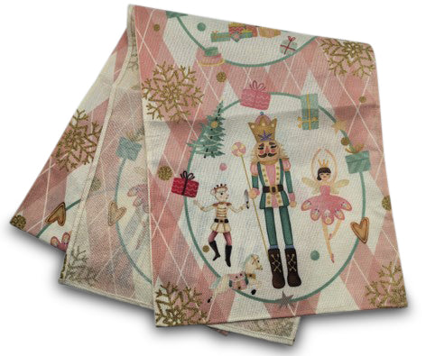 Christmas Table Runner Nutcracker 170x33cm