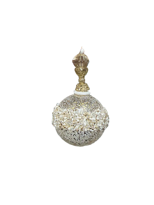 Crusted Ball Drop Champagne Ornament 39749