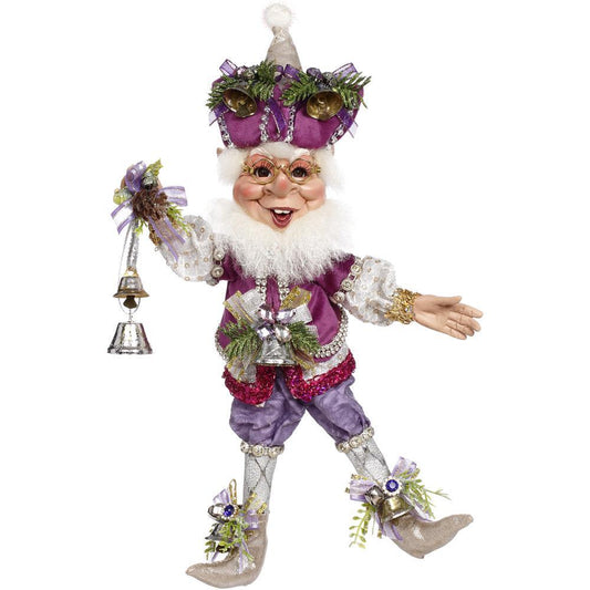 Mark Roberts - 11" Silver Bells Elf (Small) 37192