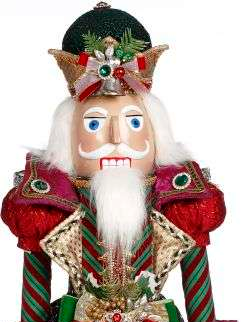 Mark Roberts Traditional Nutcracker(red) Medium 33.5" 37221