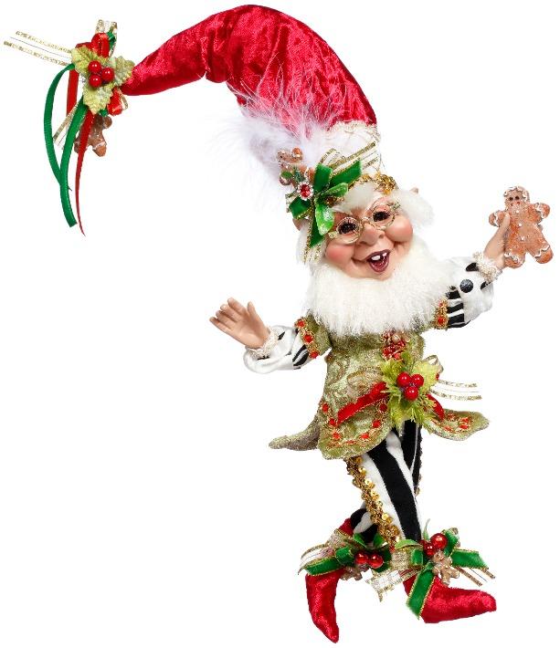 Mark Roberts Gingerbread Cookie Elf, Small - 13 Inches 42050