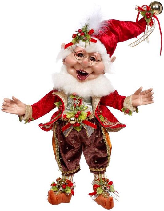 Mark Roberts Jolly Holly Elf, Medium - 19 Inches 42053