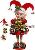 Mark Roberts - Holly Belle Elf On Base, Medium - 20.5 Inches 42061