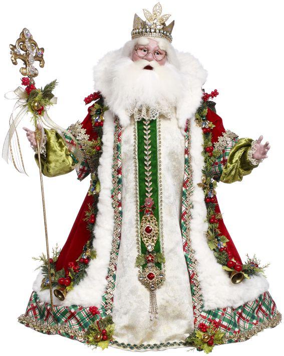 Mark Roberts Holly Old Santa Nick - 24 Inches 42073
