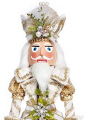 Mark Roberts White Christmas Nutcracker, Small - 23.5 Inches 42077