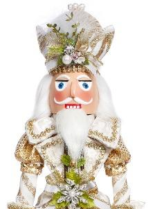 Mark Roberts White Christmas Nutcracker, Small - 23.5 Inches 42077