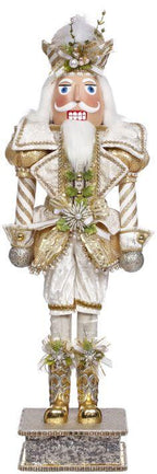 Mark Roberts White Christmas Nutcracker, Medium - 34 Inches 42078