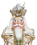 Mark Roberts White Christmas Nutcracker, Medium - 34 Inches 42078