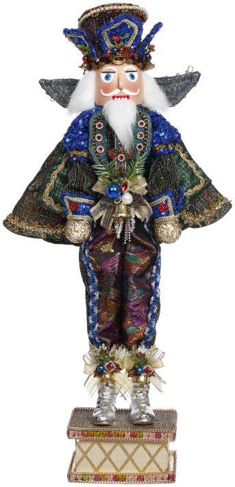 Mark Roberts Peacock Nutcracker, Small - 23.5 Inches 42081