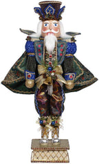 Mark Roberts Peacock Nutcracker, Medium - 33.5 Inches 42082